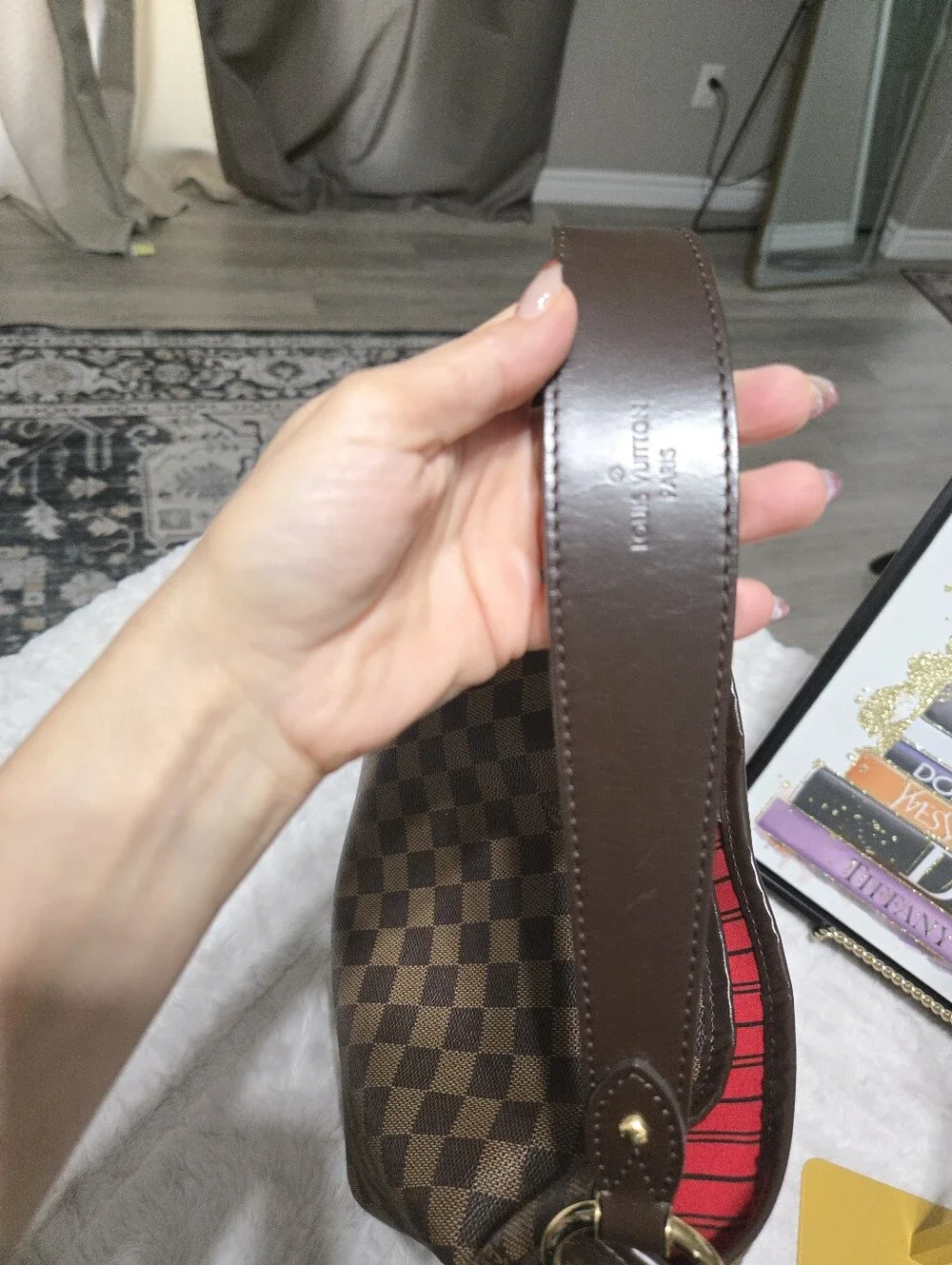 🔥 Louis Vuitton Damier Ebene Delightful PM EUC 🔥